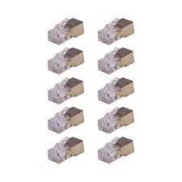 Picture of Axis 01182-001 Wire Connector Rj-12 Gold, White - 01182-001