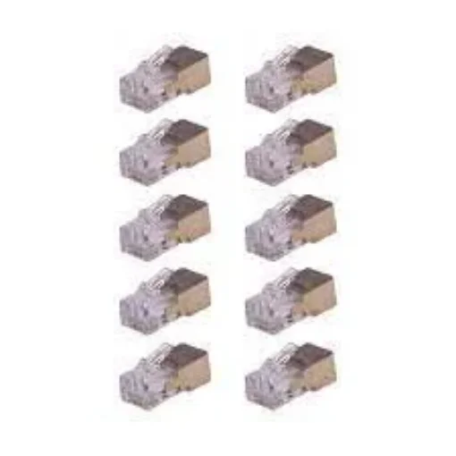 Picture of Axis 01182-001 Wire Connector Rj-12 Gold, White - 01182-001