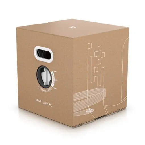 Picture of Ubiquiti Uisp Cable Pro Networking Cable Black 305 M Cat5e - Uisp-Cable-Pro