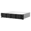 Picture of Qnap TS-1264U-RP Nas Rack (2U) Intel® Celeron® 8 Gb DDR4 0 Tb Qnap Qts Aluminium, Black - TS-1264U-RP-8G