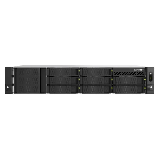 Picture of Qnap TS-855EU-RP Nas Rack (2U) Intel Atom® C5125 8 Gb DDR4 0 Tb Quts Hero Black - TS-855EU-RP-8G