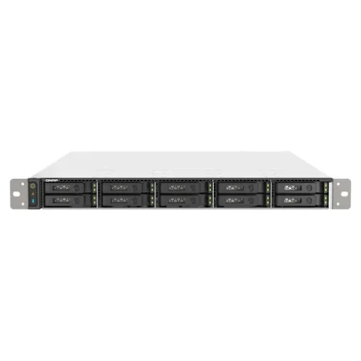 Picture of Qnap TS-h1090FU Nas Rack (1U) Epyc 7232P 64 Gb DDR4 0 Tb Quts Hero Black, Grey - TS-H1090FU-7232P-64G