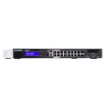 Picture of Qnap QGD-1600P Managed Gigabit Ethernet (10/100/1000) Power Over Ethernet (Poe) 1U Black, Grey - QGD-1600P-8G