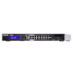 Picture of Qnap QGD-1600P Managed Gigabit Ethernet (10/100/1000) Power Over Ethernet (Poe) 1U Black, Grey - QGD-1600P-4G