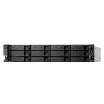 Picture of Qnap TL-R1200C-RP Storage Drive Enclosure Hdd/Ssd Enclosure Black, Grey 2.5/3.5" - TL-R1200C-RP
