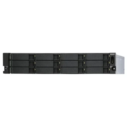 Picture of Qnap TL-R1200S-RP Storage Drive Enclosure Hdd/Ssd Enclosure Black, Grey 2.5/3.5" - TL-R1200S-RP