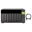 Picture of Qnap TL-D800C Storage Drive Enclosure Hdd/Ssd Enclosure Black, Grey 2.5/3.5" - TL-D800C
