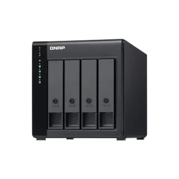 Picture of Qnap TL-D400S Storage Drive Enclosure Hdd/Ssd Enclosure Black, Grey 2.5/3.5" - TL-D400S