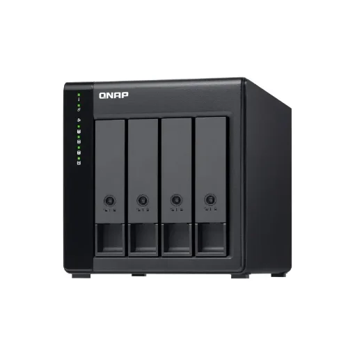 Picture of Qnap TL-D400S Storage Drive Enclosure Hdd/Ssd Enclosure Black, Grey 2.5/3.5" - TL-D400S
