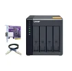 Picture of Qnap TL-D400S Storage Drive Enclosure Hdd/Ssd Enclosure Black, Grey 2.5/3.5" - TL-D400S