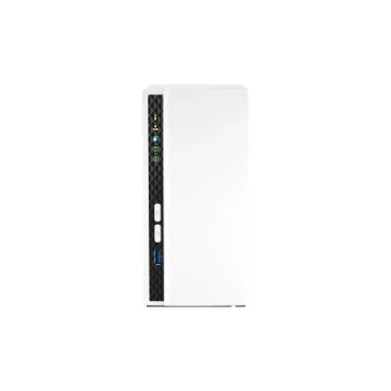 Picture of Qnap Ts-233 Nas/Storage Server Tower Arm Cortex-A55 2 Gb 0 Tb Qnap Qts White - Ts-233