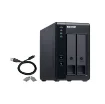 Picture of Qnap Tr-002 Storage Drive Enclosure Hdd/Ssd Enclosure Black 2.5/3.5" - Tr-002