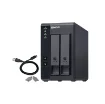 Picture of Qnap Tr-002 Storage Drive Enclosure Hdd/Ssd Enclosure Black 2.5/3.5" - Tr-002