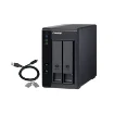 Picture of Qnap Tr-002 Storage Drive Enclosure Hdd/Ssd Enclosure Black 2.5/3.5" - Tr-002