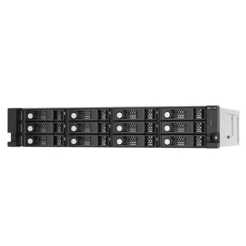 Picture of Qnap TL-R1220Sep-RP Hdd/Ssd Enclosure Black, Grey 2.5/3.5" - TL-R1220SEP-RP