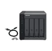 Picture of Qnap Tr-004 Storage Drive Enclosure Hdd/Ssd Enclosure Black 2.5/3.5" - Tr-004