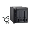 Picture of Qnap Tr-004 Storage Drive Enclosure Hdd/Ssd Enclosure Black 2.5/3.5" - Tr-004