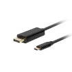 Picture of Lanberg CA-CMDP-10CU-0030-BK Video Cable Adapter 3 M Usb Type-C Displayport Black - CA-CMDP-10CU-0030-BK