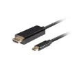 Picture of Lanberg CA-CMHD-10CU-0010-BK Video Cable Adapter 1 M Usb Type-C Hdmi Black - CA-CMHD-10CU-0010-BK