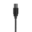 Picture of Lanberg CA-USBA-20CU-0018-BK Usb Cable Usb 2.0 1.8 M Black - CA-USBA-20CU-0018-BK