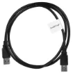Picture of Lanberg CA-USBA-20CU-0010-BK Usb Cable Usb 2.0 1 M Black - CA-USBA-20CU-0010-BK