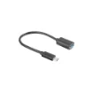 Picture of Lanberg Ad-Uc-Ua-04 Usb Cable Usb 3.2 Gen 1 (3.1 Gen 1) 0.15 M Usb a Usb C Black - Ad-Uc-Ua-04