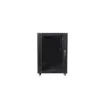 Picture of Lanberg FF01-6615-12B Rack Cabinet 15U Freestanding Rack Black - FF01-6615-12B