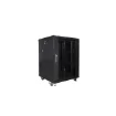Picture of Lanberg FF01-6615-12B Rack Cabinet 15U Freestanding Rack Black - FF01-6615-12B