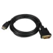 Picture of Lanberg CA-HDDV-20CU-0018-BK Video Cable Adapter 1.8 M Hdmi Type a (Standard) Dvi-D Black - CA-HDDV-20CU-0018-BK