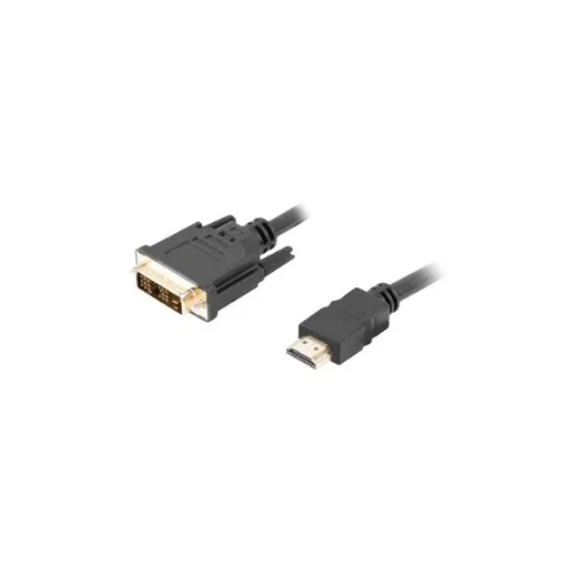 Picture of Lanberg CA-HDDV-10CC-0030-BK Video Cable Adapter 3 M Hdmi Type a (Standard) Dvi-D Black - CA-HDDV-10CC-0030-BK