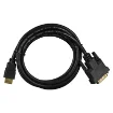 Picture of Lanberg CA-HDDV-10CC-0018-BK Video Cable Adapter 1.8 M Hdmi Type a (Standard) Dvi-D Black - CA-HDDV-10CC-0018-BK
