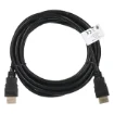 Picture of Lanberg CA-HDMI-11CC-0030-BK Hdmi Cable 3 M Hdmi Type a (Standard) Black - CA-HDMI-11CC-0030-BK