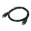 Picture of Lanberg CA-HDMI-11CC-0010-BK Hdmi Cable 1 M Hdmi Type a (Standard) Black - CA-HDMI-11CC-0010-BK