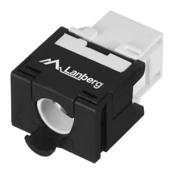 Picture of Keystone Module Tool-Free Socket RJ45-LSA CAT.5E Utp 180° Lanberg - KSU5-2000