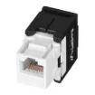 Picture of Keystone Module Tool-Free Socket RJ45-LSA CAT.5E Utp 180° Lanberg - KSU5-2000