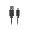 Picture of Lanberg CA-USBO-20CU-0010-BK Usb Cable Usb 2.0 1 M Usb a Usb C Black - CA-USBO-20CU-0010-BK