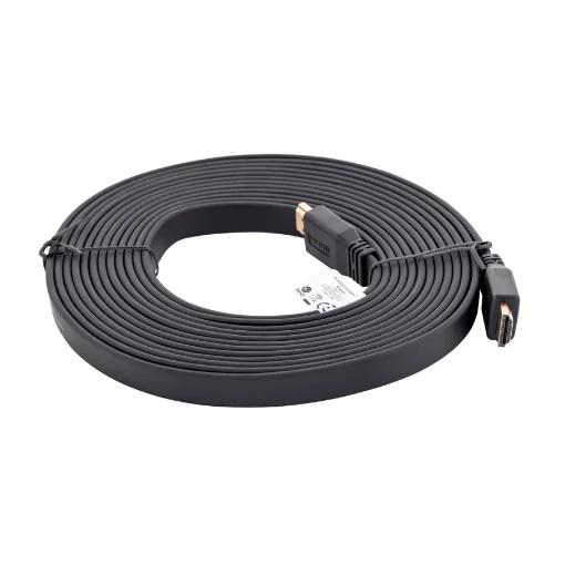 Picture of Lanberg CA-HDMI-21CU-0050-BK Hdmi Cable 5 M Hdmi Type a (Standard) Black - CA-HDMI-21CU-0050-BK
