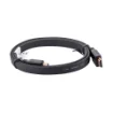 Picture of Lanberg CA-HDMI-21CU-0010-BK Hdmi Cable 1 M Hdmi Type a (Standard) Black - CA-HDMI-21CU-0010-BK