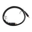 Picture of Lanberg CA-HDMI-21CU-0010-BK Hdmi Cable 1 M Hdmi Type a (Standard) Black - CA-HDMI-21CU-0010-BK