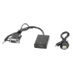 Picture of Lanberg Ad-0021-Bk Video Cable Adapter 0.2 M Hdmi Type a (Standard) Vga (D-Sub) Black - Ad-0021-Bk