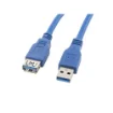Picture of Lanberg CA-US3E-10CC-0030-B Usb Cable 3 M Usb a Blue - CA-US3E-10CC-0030-B