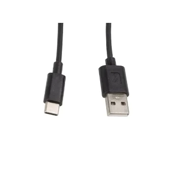 Picture of Lanberg CA-USBO-10CC-0010-BK Usb Cable Usb 2.0 1 M Usb a Usb C Black - CA-USBO-10CC-0010-BK
