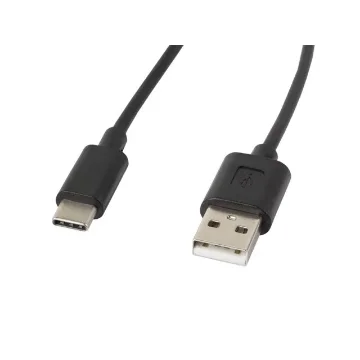 Picture of Lanberg CA-USBO-10CC-0018-BK Usb Cable Usb 2.0 1.8 M Usb a Usb C Black - CA-USBO-10CC-0018-BK