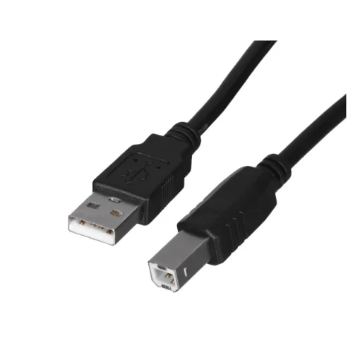 Picture of Lanberg CA-USBA-10CC-0018-BK Usb Cable Usb 2.0 1.8 M Usb B Black - CA-USBA-10CC-0018-BK