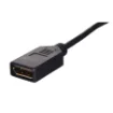 Picture of Lanberg Ad-0003-Bk Displayport Cable 0.12 M Mini Displayport Black - Ad-0003-Bk