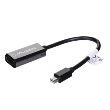 Picture of Lanberg Ad-0005-Bk Video Cable Adapter 0.2 M Mini Displayport Hdmi Type a (Standard) Black - Ad-0005-Bk