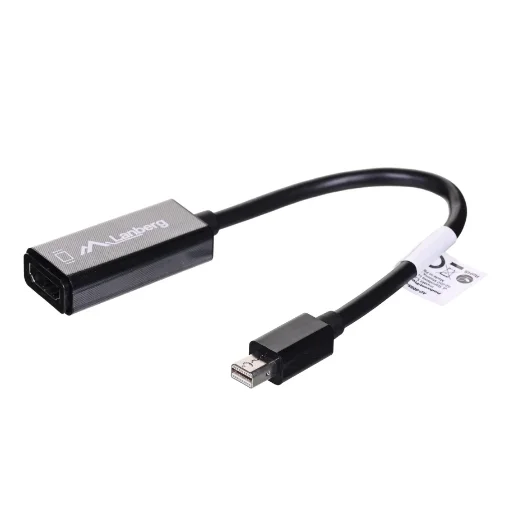 Picture of Lanberg Ad-0005-Bk Video Cable Adapter 0.2 M Mini Displayport Hdmi Type a (Standard) Black - Ad-0005-Bk