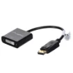 Picture of Lanberg Ad-0007-Bk Video Cable Adapter 0.1 M Displayport Dvi-D Black - Ad-0007-Bk
