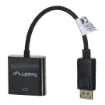 Picture of Lanberg Ad-0007-Bk Video Cable Adapter 0.1 M Displayport Dvi-D Black - Ad-0007-Bk