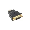 Picture of Lanberg Ad-0014-Bk Cable Gender Changer Hdmi Dvi-D (F) (24 + 5) Black - Ad-0014-Bk